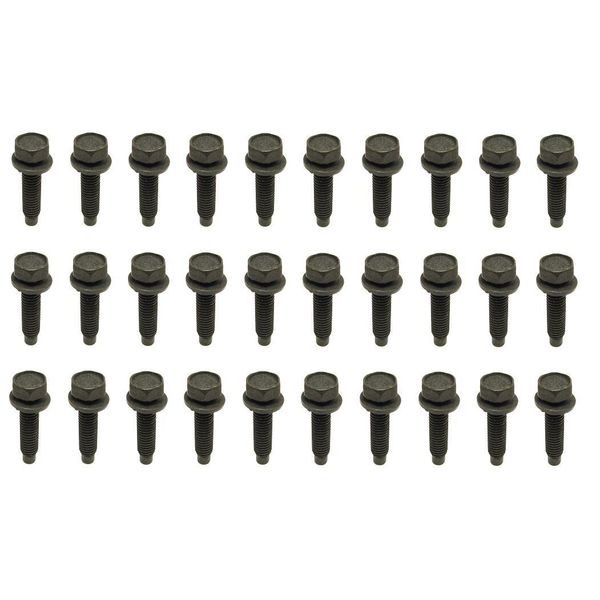 1968 1969 Camaro & Firebird Upper & Lower Door Hinge Bolt Kit Correct 30 Pcs