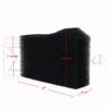 Air Filter Element W/Cover For CHICAGO Electric Generator 2HP 2-Stroke 800/900W