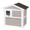 TRIXIE Natura Insulated Cat Home, 2-Story, with Ramp