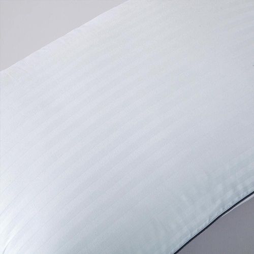 100% Egyptian Cotton King Pillow Protectors with Zipper - Set of 2, Hypoallergenic - 400Thread Count, Oeko-Tex Certified, White