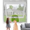 Wisyurt Window Screen Adjustable Window Screen Screen for Window Window Screen Replacement