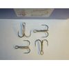 (25) VMC REGULAR-SHANK 1X TREBLE HOOKS (SIZE 3) PERMASTEEL (9650PS) BULK 9650