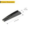 Brixwell QG5E-001 Mounting Plate, K Push Tech Concealed, Long Anthracite Finish