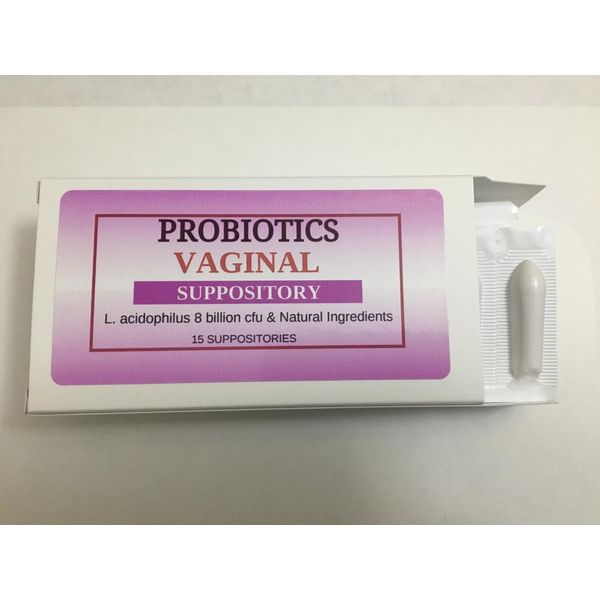 Probiotic Vaginal Suppository  - 15 count