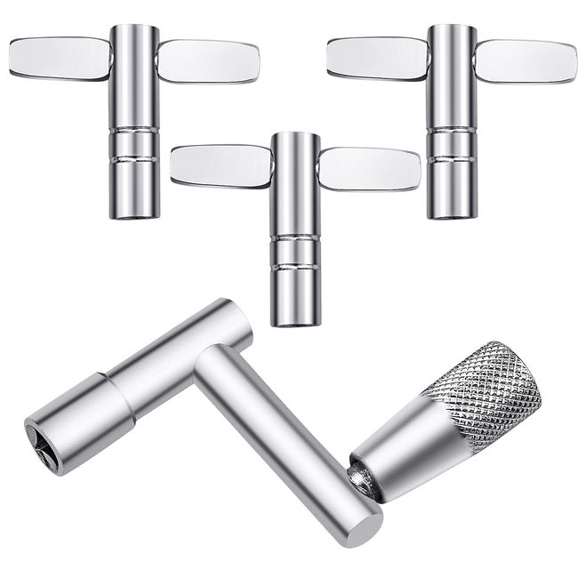 Schlagzeugschlüssel Schlagzeug, 4 Stück Stimmschlüssel Schlagzeug Metall Drum Key Tuning Keys Trommel für Schlagzeuger Schlagzeug Trommel Schlaginstrumente