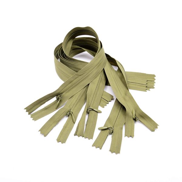 LEDUC Zip, Olive, 40cm