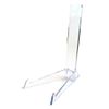 Leeds Display : VS20CP : Vertical Plastic Stand : Clear : Large : 21.5cm, 10" : Plate Support