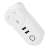 Smart Plug LSPA2 100?240VAC 220v Smart Plug for Air Conditioner,Mini Remote Control Power Socket with Timer Function Compatible with,UK Plug