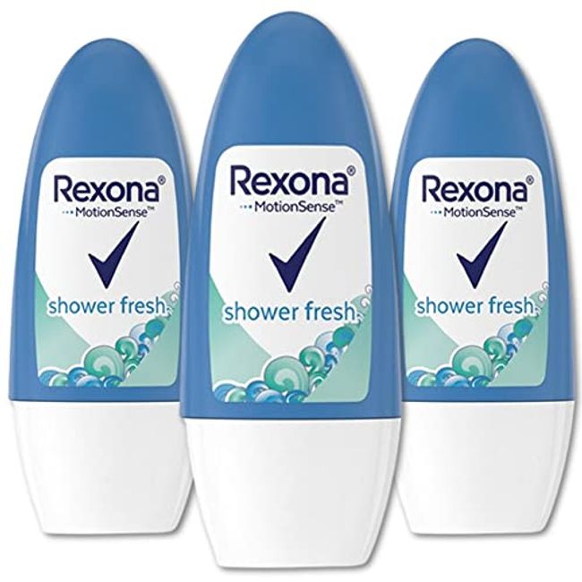 REXONA Women Cotton Dry Roll On Deodorant 50ml -Ultra-dry antiperspirant  protection with Motionsense the more