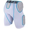 CHAMPRO Bull Rush 5-Pad Girdle , White , Grey Inset, Large