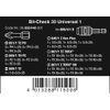 Wera 05056440001"Universal 1" Bit-Check - Silver (30-Piece) Multi
