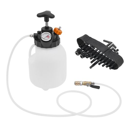 CUBELLIN 3L Transmission Fluid Pump Manual Transmission Fluid Pump Kit Fluid Extractor Pump with 12Pcs Adapters Fluid Transfer Pump Automotive Oil Filling System