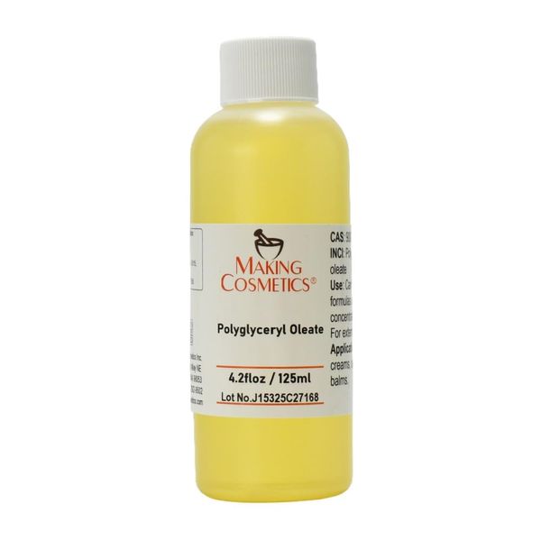 MakingCosmetics - Polyglyceryl Oleate - Liquid Emulsifier - 4.2oz / 125ml