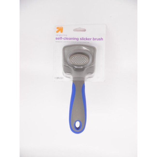 Up&Up Cat Grooming Self-Cleaning Slicker Brush Tool - Up & Up