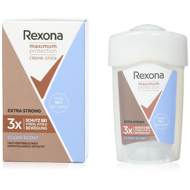 Rexona Maximum Protection Clean Scent 96h Anti-Perspirant Cream 45ml
