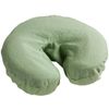Body Linen Comfort Flannel Face Rest Covers for Massage Tables (Sage, 10 Pack) - Soft, Durable and Light 100% Cotton Flannel Face Cradle Covers for Professional Use