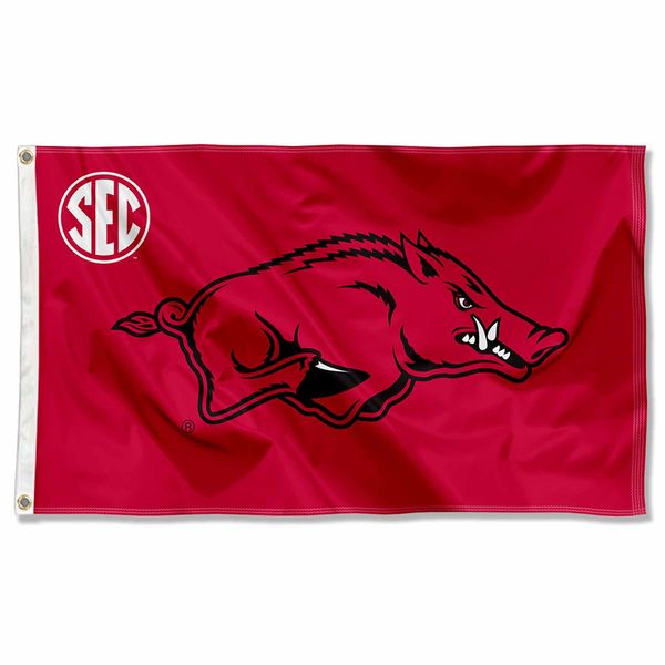 Arkansas Razorbacks SEC Large Outdoor Flag