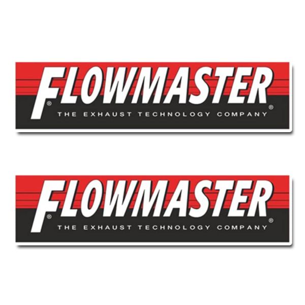 FLOWMASTER FLOWMASTER Sticker Decal Parallel Import (10" x 2.5")