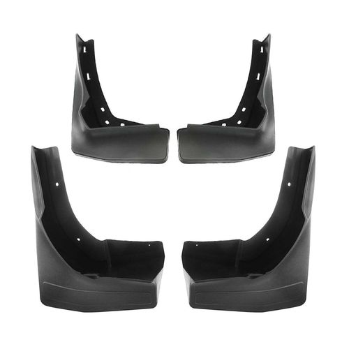 EIDZADK Front and Rear Left Driver and Right Passenger Side Black Mud Guard Splash Guards Flaps Running Board for Benz for GLS450 2017-2019