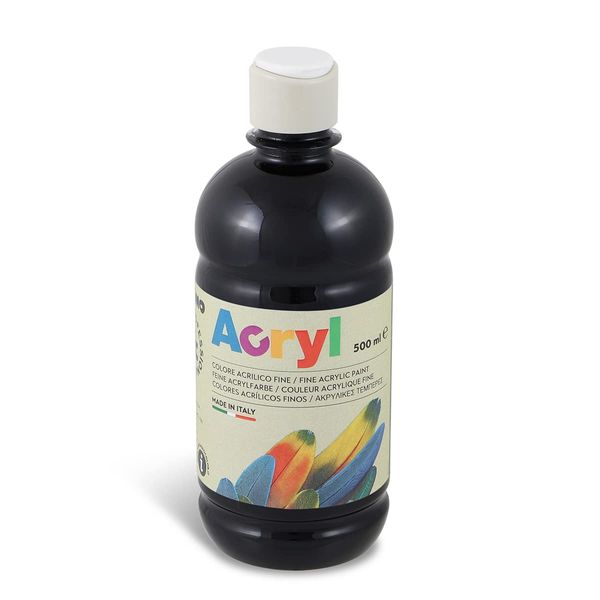 Primo 4003TA500800 Black Acrylic Paint