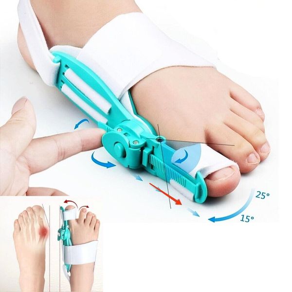 Bunion Corrector Splint Pain Relief Big Toe straightener Separator Hallux Valgus