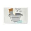 CafePress Hand Wash Magnets Rectangle Magnet, 3"x2" Refrigerator Magnet