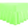 100% Poly Cotton Plain Dyed Percale Easy Care Sheets 16" Frilled Base Valance Sheet Lilac Single