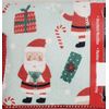 Microfiber Dish Drying Mat,12"x18" CHRISTMAS,WINTER,SANTA,CANDY CANES &GIFTS,BHD