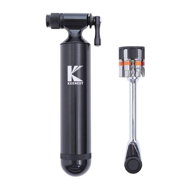 KEENEST Co2 Inflator with Tool Cigar CO2 Inflator