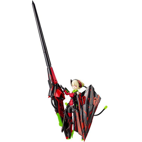 Megami Device BULLET KNIGHTS Lancer HELL BLAZE 1/1 Scale Plastic Model Total Height Approx. 13.6 inches (345 mm)
