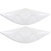 2 PK - SimpleHouseware Stuffed Animals Jumbo Toy Storage Hammock, White