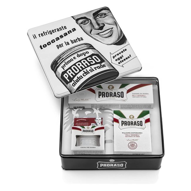 Proraso Vintage Toccasana Tin Gift Set, 5.2 Oz