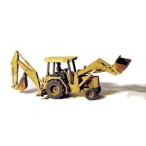 Gauge H0 - Metal Construction Kit Excavator Back Hoe