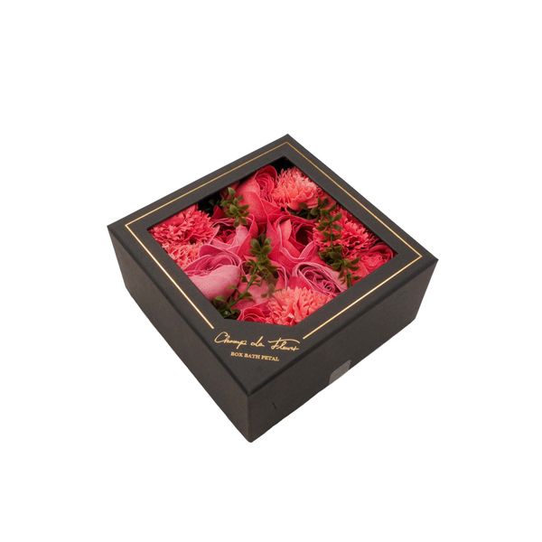 Nol Corporation OB-EGN-1-2 Champ de Fleur Berry Scent Gift Box Petal Bath Petal Bavar Red