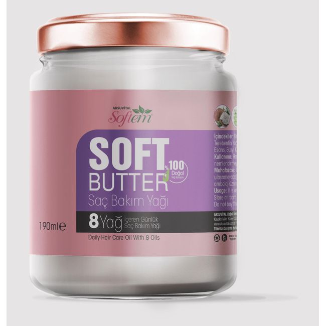 SOFTBUTTER SAC BAKIM YAĞI - 190ML Soft Butter