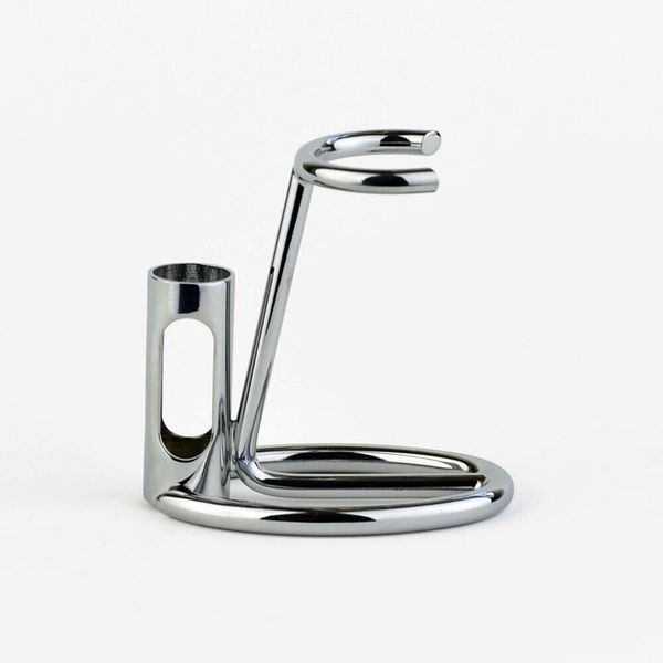 For Omega 226 Razor and Shaving Brush Stand Chrome
