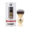 Kent BK8S Silvertex Shaving Brush, Cream Handle