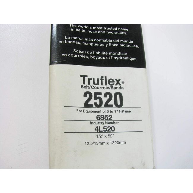 Gates 2520 Truflex FHP Low Horse-Power V-Belt