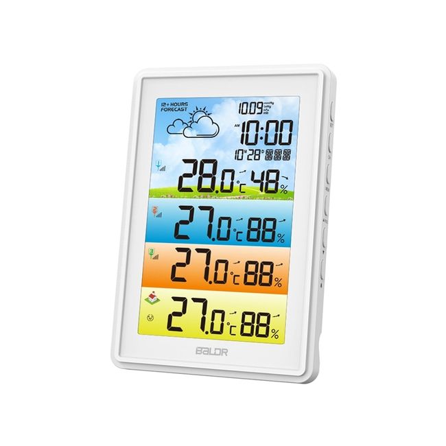 Digital Barometer with Wireless Temperature-RH Sensor