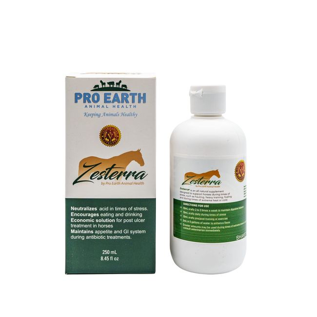 Zesterra for Horses - Equine Nutrition Horse Supplements - Aids in Horse Digestion - Helps with Horse Gastric Ulcers - Appetite Stimulant - Increases Feed Conversion and Allows for Maintained Weight