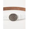 MGM Women's Belt - White - 85 cm