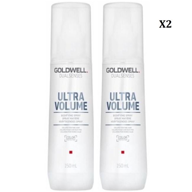 SET OF 2 Goldwell Dualsenses Ultra Volume Bodifying Spray 150ml/5oz SHIPS FREE