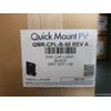 Quick Mount Universal QClick QMR-CPL-B-50 Box 50 PV End Cap, Light, Black Solar