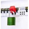 Lockout Padlock, KD, Green, 1/4In. Dia.