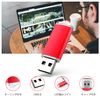 KOOTION USB Flash Drive 2G 10 Pack USB 2.0 USB Flash Memory Cap with Strap Hole Flash Drive (Red)