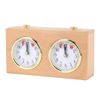 Chess Timer,International Chess Clock,Professional Chess Clock Game Timer, Analogue Clock Chess Timer,No Battery Needed,High Accuracy Mechanical Tool