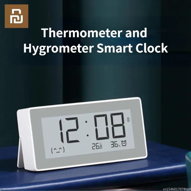 Clock with Thermometer and Humidity Sensor Xiaomi Mi Temperature