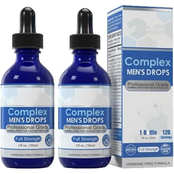 2Pcs Complex Men's Drops,Komplexe Männertropfen