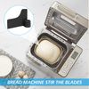 Bread Maker Paddle Compatible with Panasonic Bread Machines,Non-Stick Teflon Coated Flat Kneading Paddle, Durable Replacement Mixing Accessory for Panasonic SD256 SD257