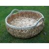 Serving Tray Tablett Made of Water Hyacinth, Approx. 37 cm x 37 cm x 11 cm